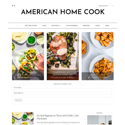 american home cook homepage thumbnail